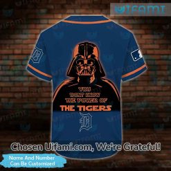 Custom Detroit Tigers Jersey Important Darth Vader Detroit Tigers Gift 3