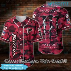 Custom Falcons Baseball Jersey Camo Atlanta Falcons Gift Ideas