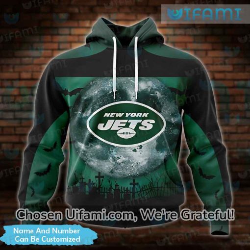 Custom Gotham City Football Hoodie 3D Best-selling Halloween New York Jets Gift
