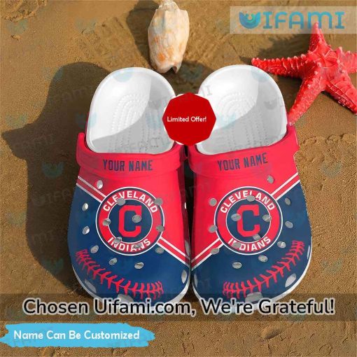 Custom Indians Crocs Adorable Cleveland Indians Gift