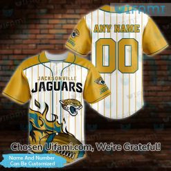 Jacksonville Jaguars Personalized Name & Number NFL Dragon Baseball Shirt  Best Gift Fans
