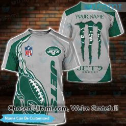 Custom Jets T-Shirt Mens 3D Awe-inspiring NFL Jets Gifts