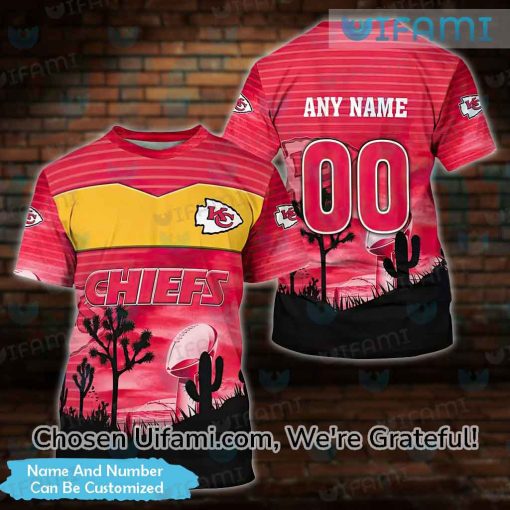 Custom Kansas City Chiefs Youth Apparel 3D Vibrant Unique Chiefs Gifts