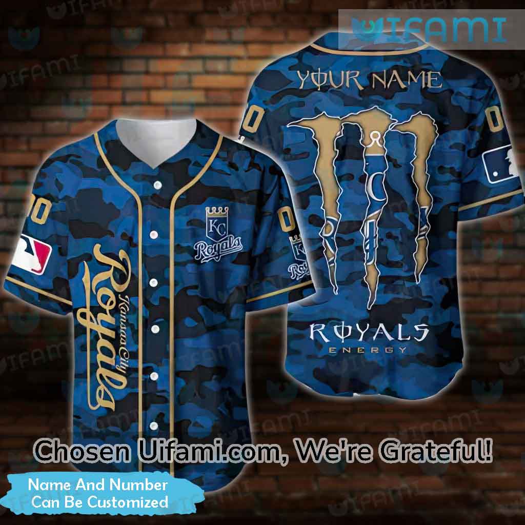 Custom Kansas City Royals Jersey Impressive Camo Royals Gift - Personalized  Gifts: Family, Sports, Occasions, Trending