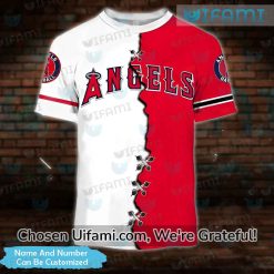 Custom LA Angels T-Shirt 3D Alluring Los Angeles Angels Gifts