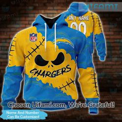Custom LA Chargers Hoodie 3D Vibrant Los Angeles Chargers Gifts 1