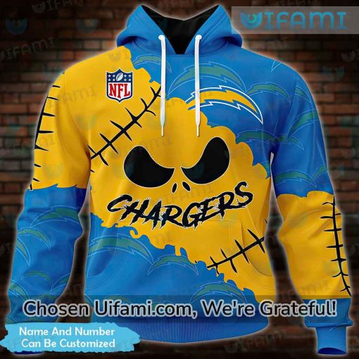 Custom LA Chargers Hoodie 3D Vibrant Los Angeles Chargers Gifts