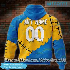 Custom LA Chargers Hoodie 3D Vibrant Los Angeles Chargers Gifts 3