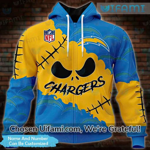 Custom LA Chargers Hoodie 3D Vibrant Los Angeles Chargers Gifts