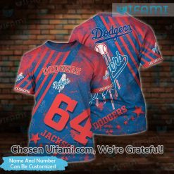 Custom LA Dodgers Shirt 3D Captivating Dodger Gift Ideas