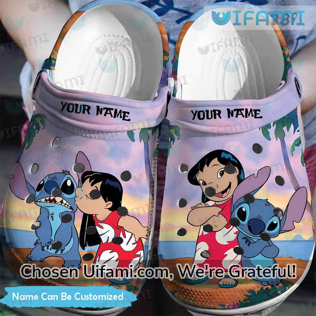 Custom Disney Stitch Crocs Spectacular Lilo And Stitch Gifts For