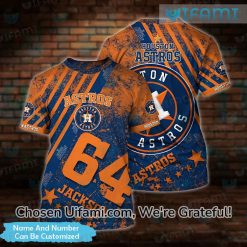Custom Men Astros Shirt 3D Cool Houston Astros Gift Best selling