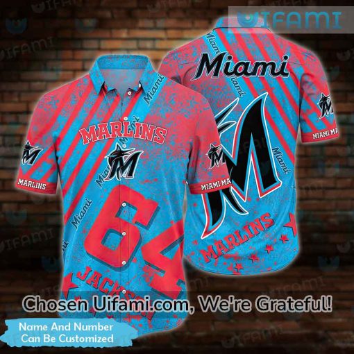 Custom Miami Marlins Hawaiian Shirt Latest Marlins Gifts