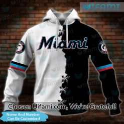 Custom Miami Marlins Hoodie 3D Thrilling Marlins Gifts