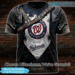 Custom NATS T-Shirt 3D Washington Nationals Unique Gifts