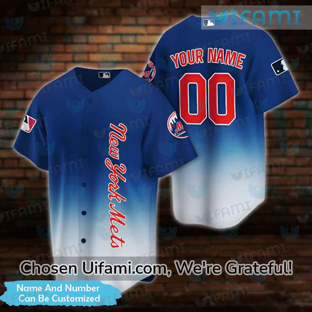 New York Mets Custom Name & Number Baseball Jersey Best Gift For