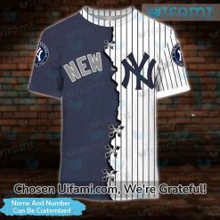 Custom New York Yankees T-Shirt 3D Colorful Yankees Gifts For Him