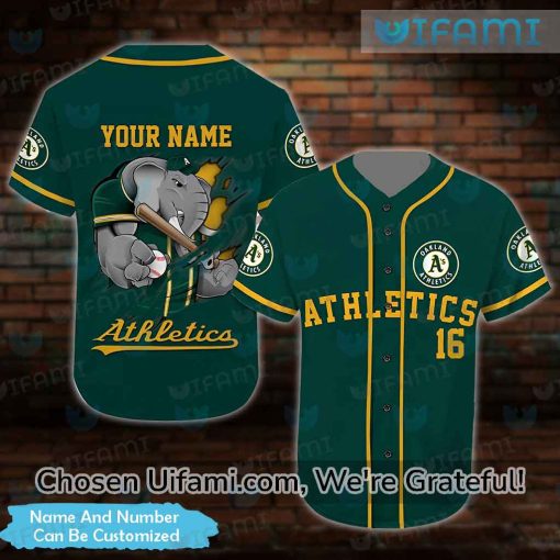 Custom Oakland A’S Jersey Surprising Oakland Athletics Gifts