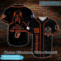Custom Orioles Jersey Famous Darth Vader Baltimore Orioles Gifts