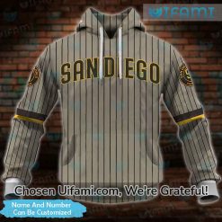 Custom Padres Brown Hoodie 3D Useful San Diego Padres Gift 2