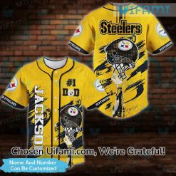 Custom Pittsburgh Steelers Baseball Jersey Excellent Steelers Gift Ideas