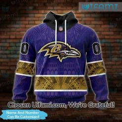 Custom Ravens Hoodie Mens 3D Worthwhile Baltimore Ravens Gifts For Him 1