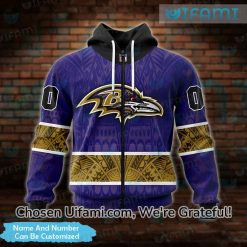 Custom Ravens Hoodie Mens 3D Worthwhile Baltimore Ravens Gifts For Him 2
