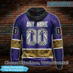 Custom Ravens Hoodie Mens 3D Worthwhile Baltimore Ravens Gifts For Him 3