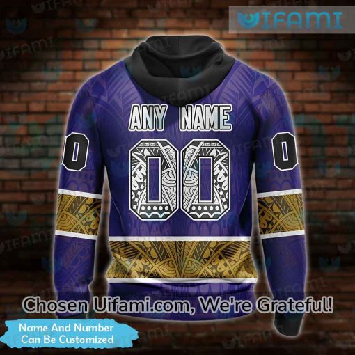 Custom Ravens Hoodie Mens 3D Worthwhile Baltimore Ravens Gifts For Him