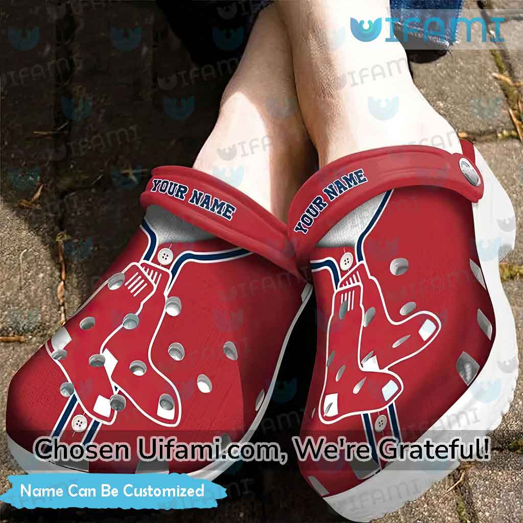 Custom Red Sox Crocs Tantalizing Red Sox Gift - Personalized Gifts: Family,  Sports, Occasions, Trending