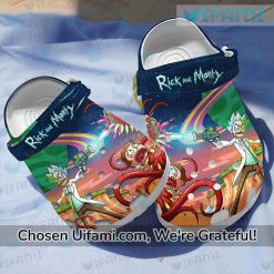Custom Rick And Morty Crocs Hilarious Rick And Morty Gifts For Her Latest Model