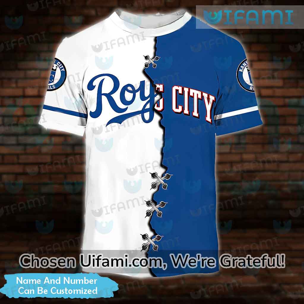 Custom Royals Shirt 3D Last Minute Royals Gift Ideas - Personalized Gifts:  Family, Sports, Occasions, Trending