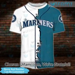 Custom Seattle Mariners Womens Shirt 3D Convenient Mariners Gift Best selling