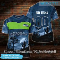 Custom Seattle Seahawks Big And Tall Apparel 3D Convenient Seahawks Gift