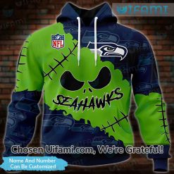 Custom Seattle Seahawks Hoodie 3D Bountiful Seahawks Gifts For Dad