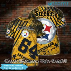 Custom Steelers Shirt 3D Jaw-dropping Steelers Gifts For Men