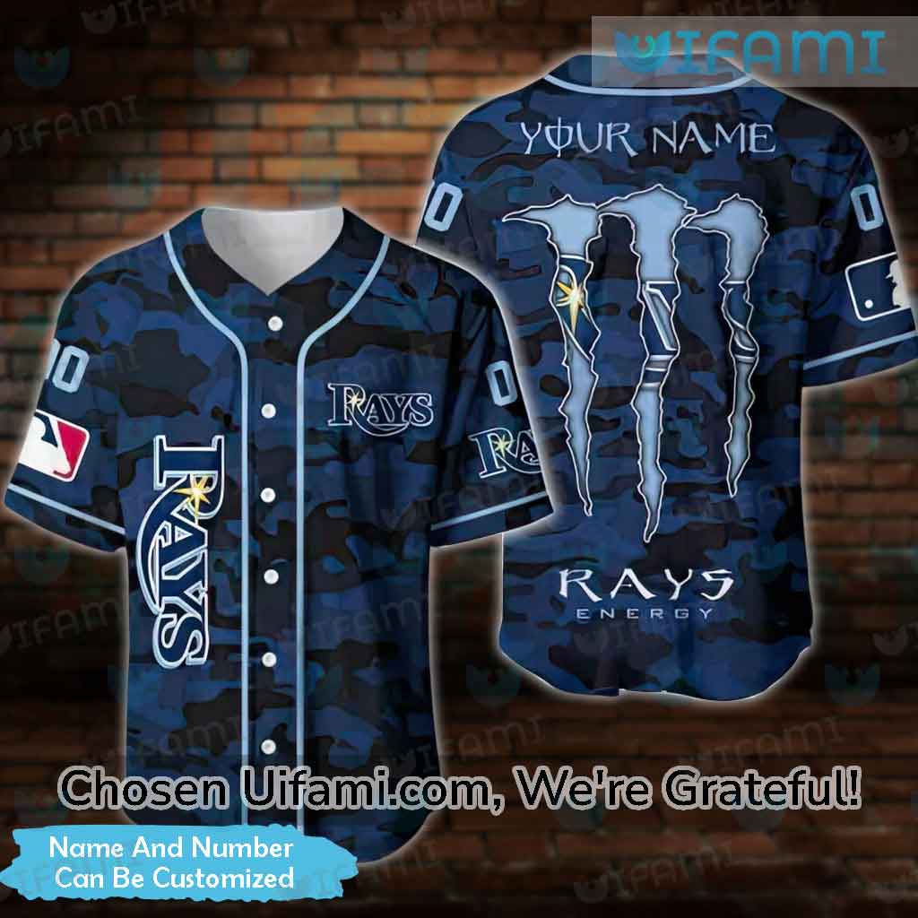 New Summer Baseball Shirts Custom Name Tampa Bay Rays MLB Flower