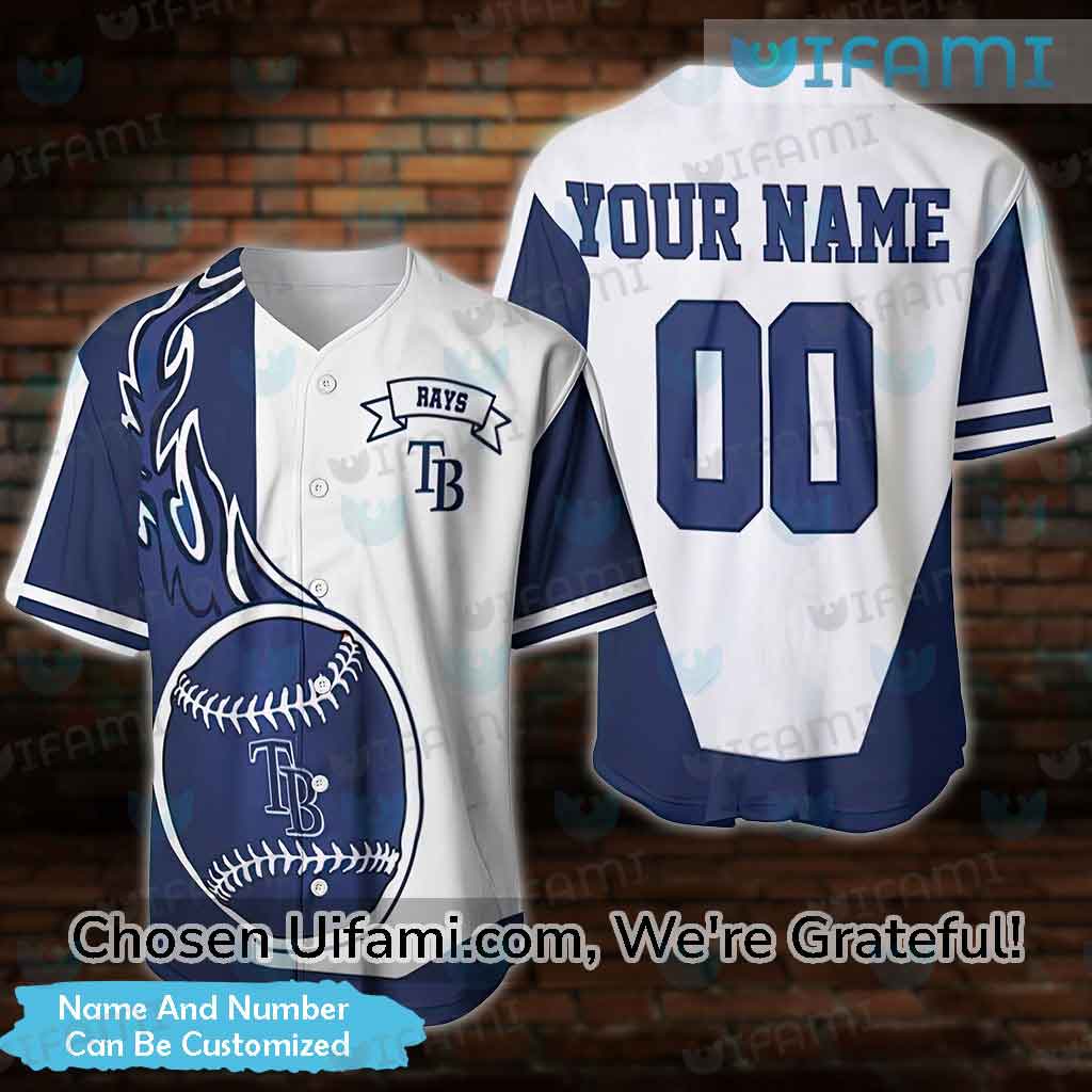 Custom Tampa Rays Jersey Glamorous Tampa Bay Rays Gift - Personalized  Gifts: Family, Sports, Occasions, Trending