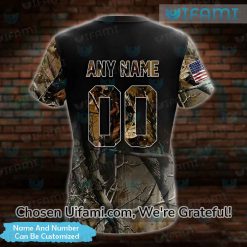 Custom Tampa Rays Shirt 3D Eye-opening Hunting Camo USA Flag Tampa Bay Rays Gifts