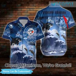 Custom Toronto Blue Jays Hawaiian Shirt Funny Blue Jays Gift