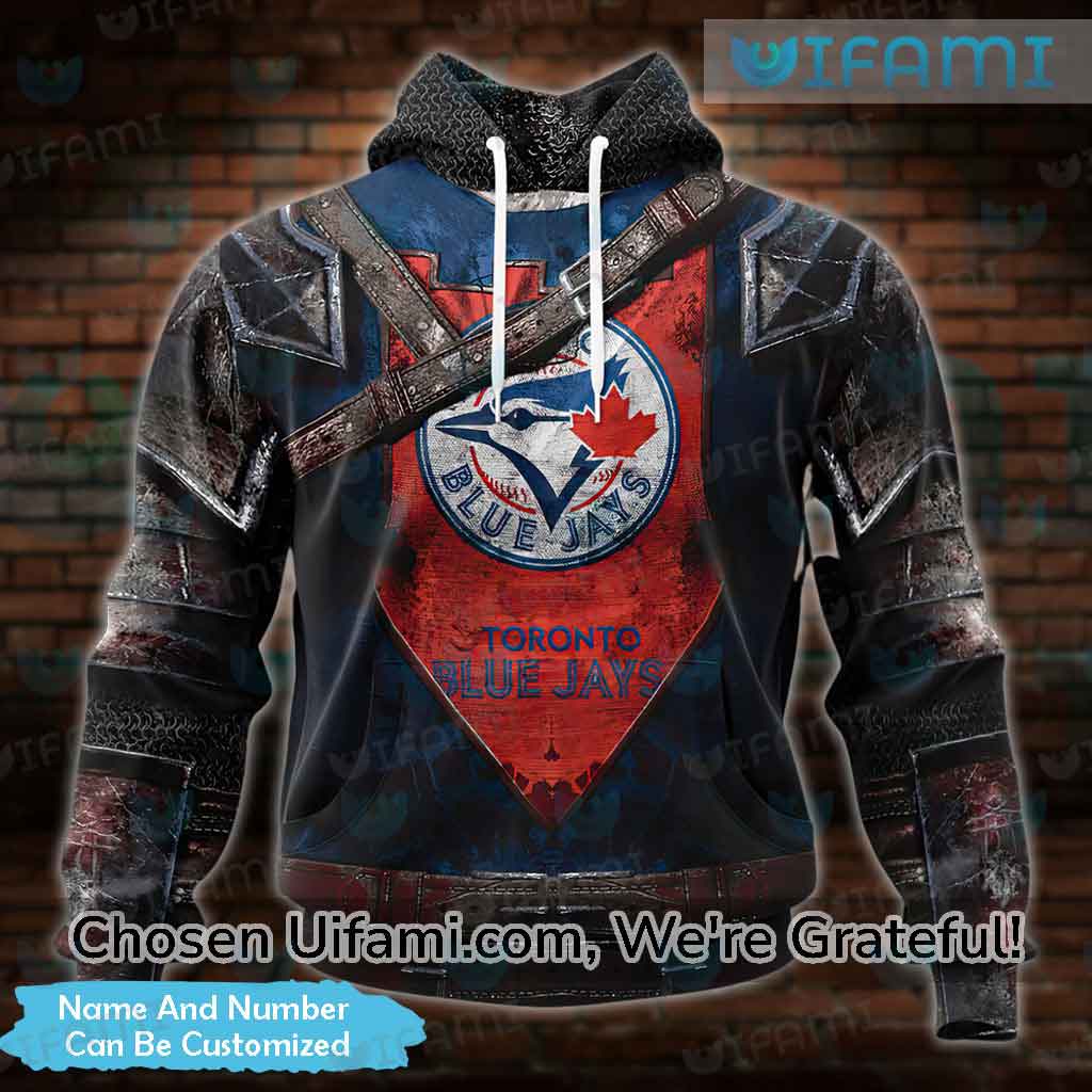 Toronto Blue Jays MLB Custom Number And Name 3D Hoodie For Men And