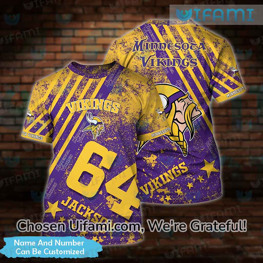 Minnesota Vikings NFL Custom Name Hawaiian Shirt For Men Women