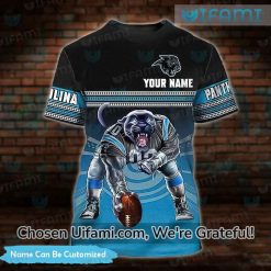 Custom Vintage Carolina Panthers Shirt 3D Best Mascot Gifts For Carolina Panthers Fans