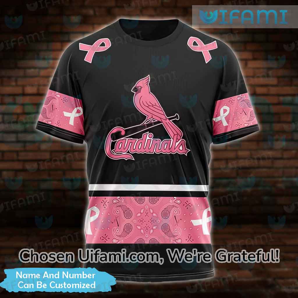 St Louis Cardinals Shirts For Sale 3D Tantalizing Breast Cancer