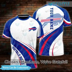Custom White Buffalo Bills Shirt Secret Gifts For Buffalo Bills Fans