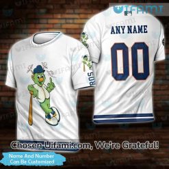 Custom Womens Astros T-Shirt 3D Charming Mascot Houston Astros Gift