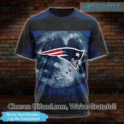 Custom Womens New England Patriots Shirt 3D Astonishing Halloween Patriots Gift Best selling
