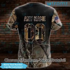 Custom Youth Braves Shirt 3D Stunning Hunting Camo USA Flag Atlanta Braves Gift Exclusive