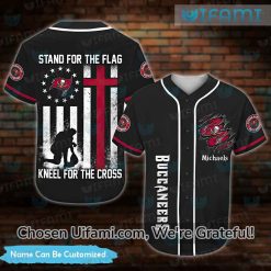 Customized Buccaneers Baseball Jersey Alluring Stand For The Flag Gift