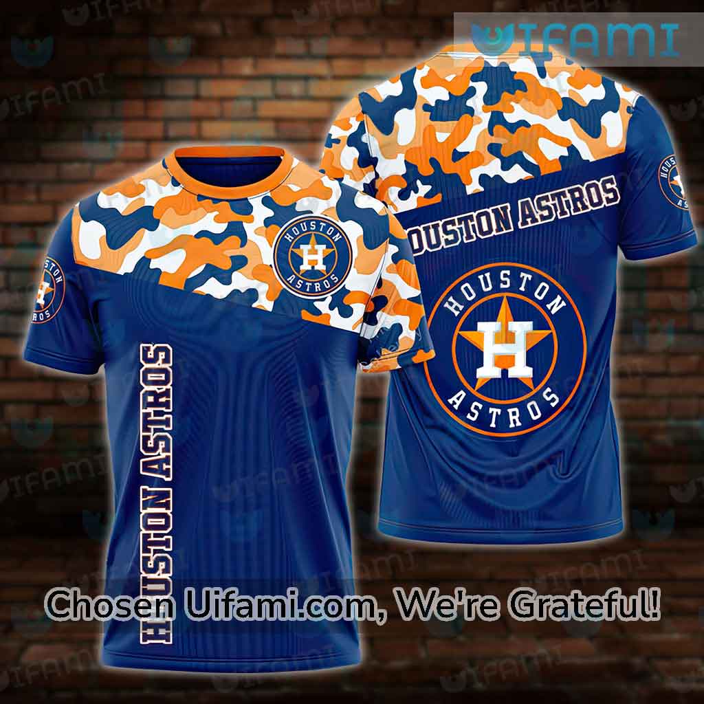 Cute Astros Shirts 3D Detailed Camo Houston Astros Gift - Personalized  Gifts: Family, Sports, Occasions, Trending